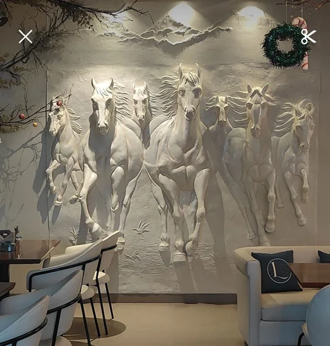 7 Horse Mural