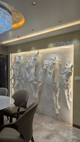 7 Horse Mural